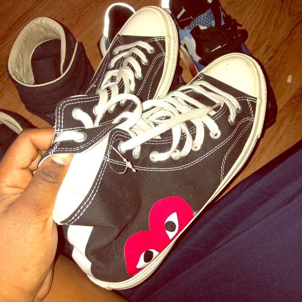 Comme des garçons converse sneakers